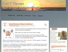 Tablet Screenshot of joantwarren.com